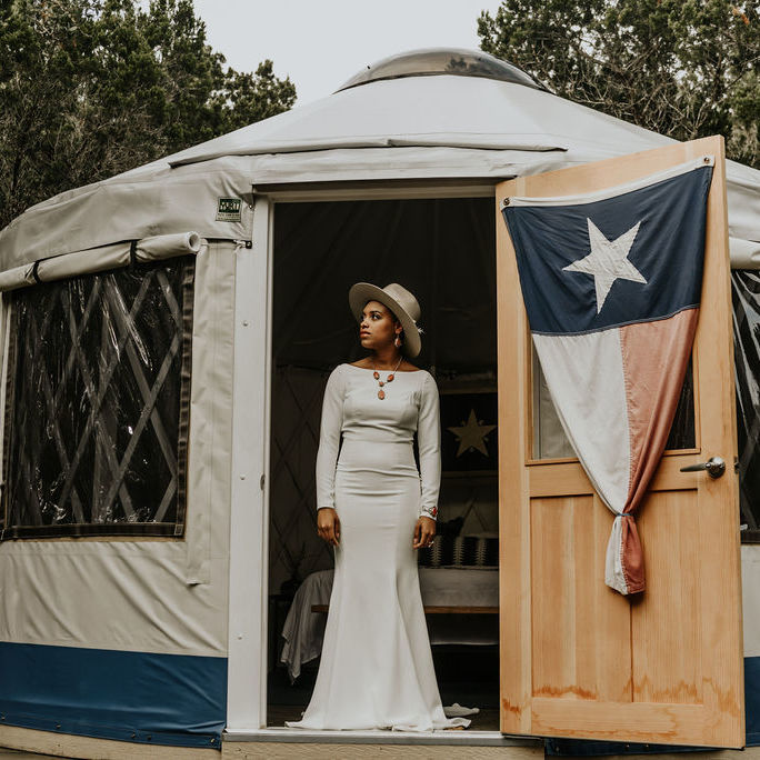 Texas Wedding Venue Yurt